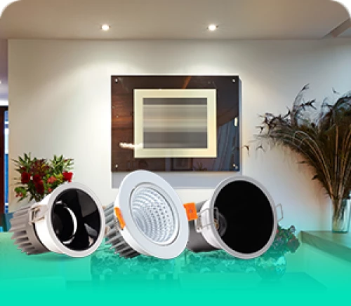 Đèn LED Downlight âm trần góc hẹp