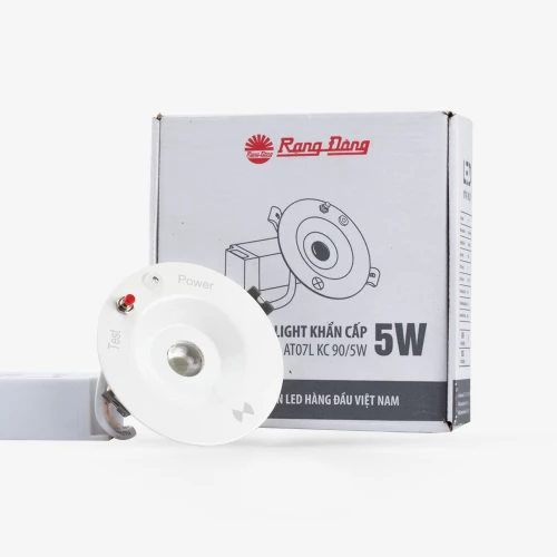 Đèn LED Downlight Âm Trần Khẩn Cấp 90/5W AT07.KC