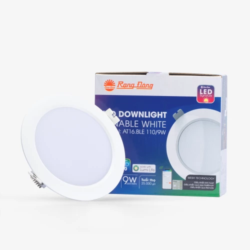 Đèn LED Downlight Âm Trần Điều Khiển Remote 110/9W AT16.RF