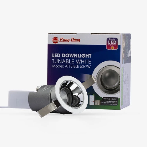 Đèn LED Downlight Âm Trần Đổi Màu AT18.BLE 60/7W