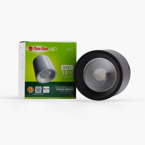 Đèn LED Downlight Nổi Trần 110/12W NT01