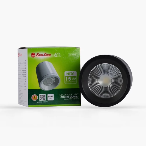 Đèn LED Downlight Nổi Trần 110/15W NT01