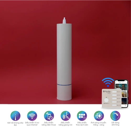 Đèn LED Thả Trần 12W Điều Khiển Bluetooth TTR01.BLE